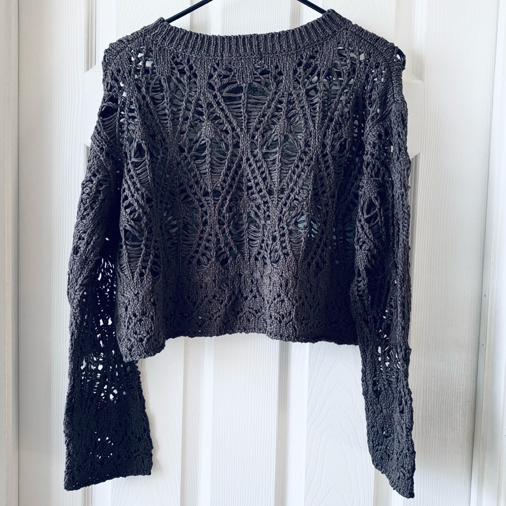 💚NEW LISTING💚 NATURAL LIFE Favorite Layering Sweater - Charcoal - Picture 8 of 8